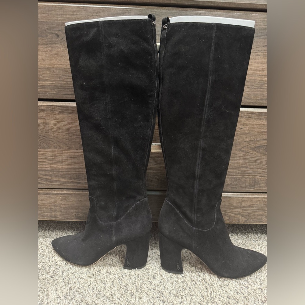 Sam Edelman Black Knee High Boot